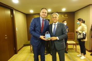 接待立陶宛貿易代表處代表盧思融(Mr. Paulius Lukauskas)