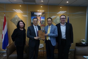拜會泰國貿易經濟辦事處代表曾德榮(Mr. Twekiat Janprajak)