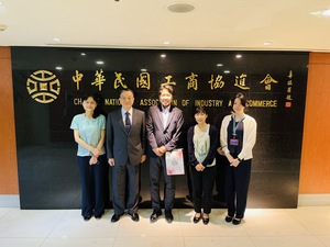 鹿兒島銀行台北事務所山崎辰也所長拜會本會