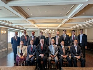 CSIS訪問団を接待