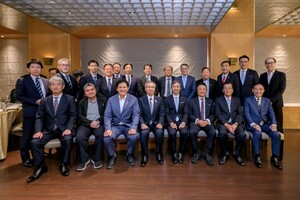 接待日本中部經濟連合會勝野哲會長訪問團