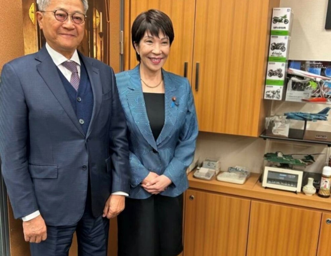 呉理事長は高市早苗首相を表敬訪問